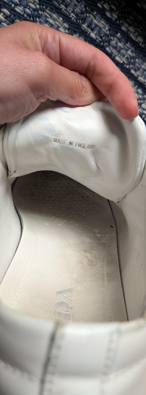 Prada Men’s White Sneakers - Picture 7 of 16